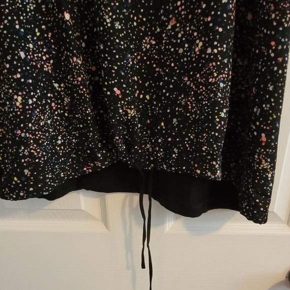 Raglan mixed media top - Picture 3 of 5